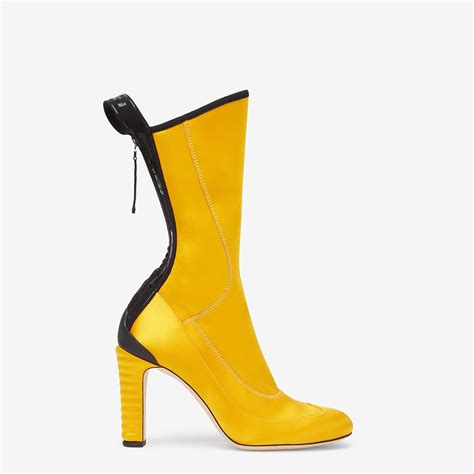 bottes fendi jaune|FARFETCH .